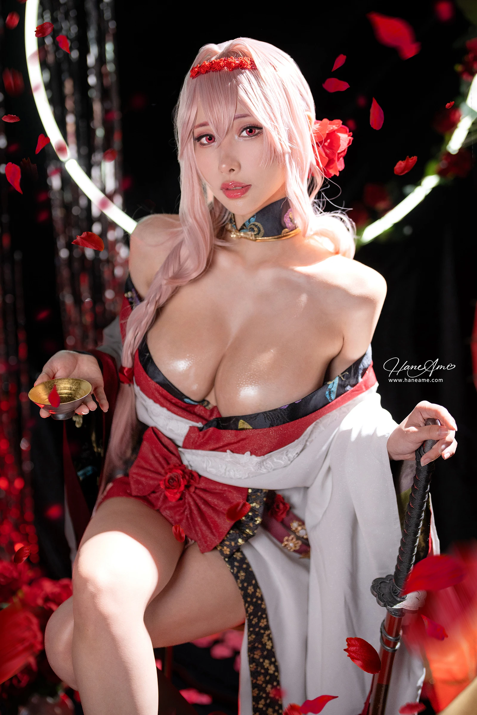 图片[4]-Hane Ame 雨波写真 NIKKE 紅蓮 暗影-COS世界